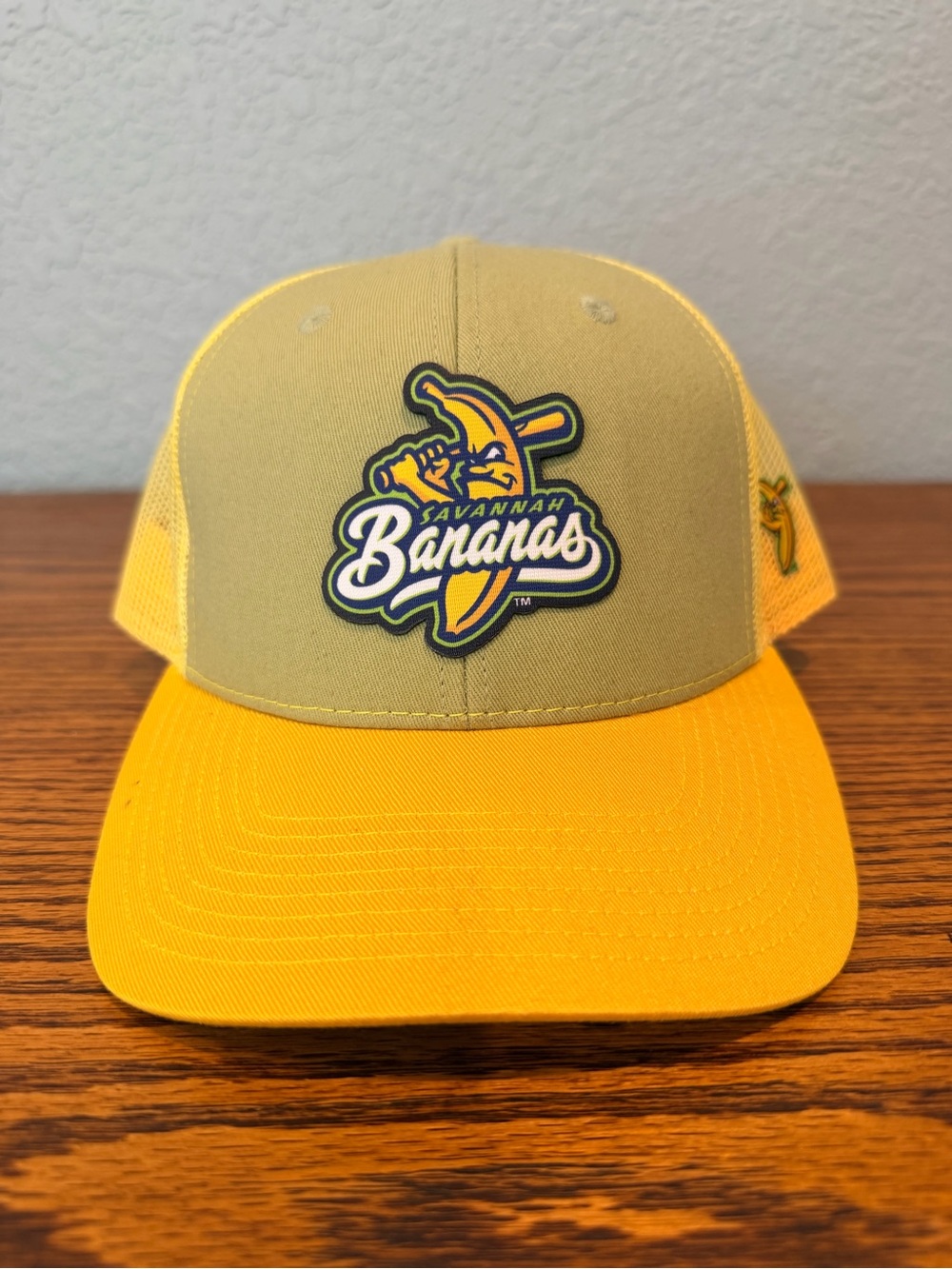 Fahrenheit Savannah Bananas Two-Tone Yellow Trucker Hat
